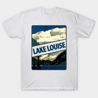 Lake Louise Canada Decal T-Shirt